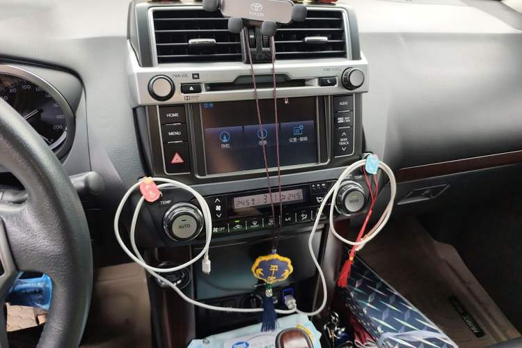 Used Toyota Prado 2016 3.5L Automatic TX-L NAVI Audio And AC Panel