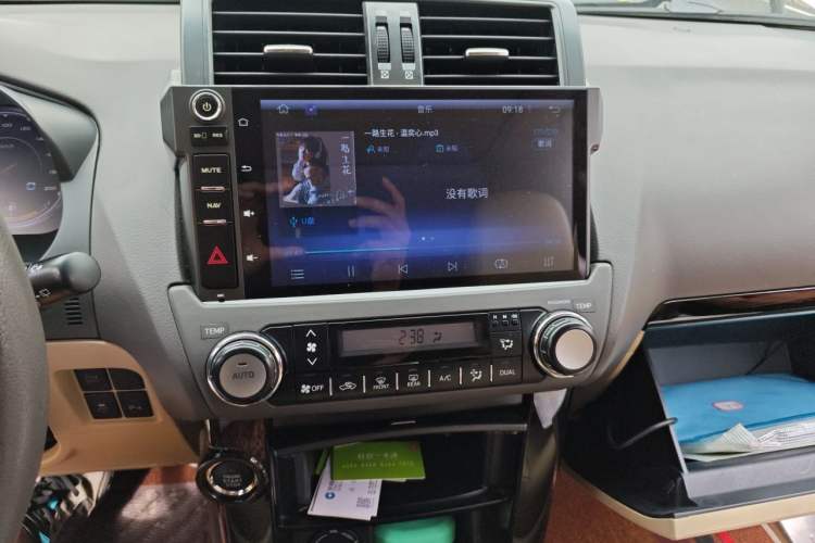 Used Toyota Prado 2016 2.7L Automatic Standard Edition Audio And AC Panel