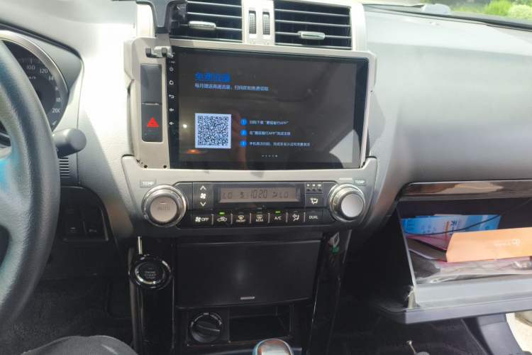 Used Toyota Prado 2016 2.7L Automatic Standard Edition Audio And AC Panel