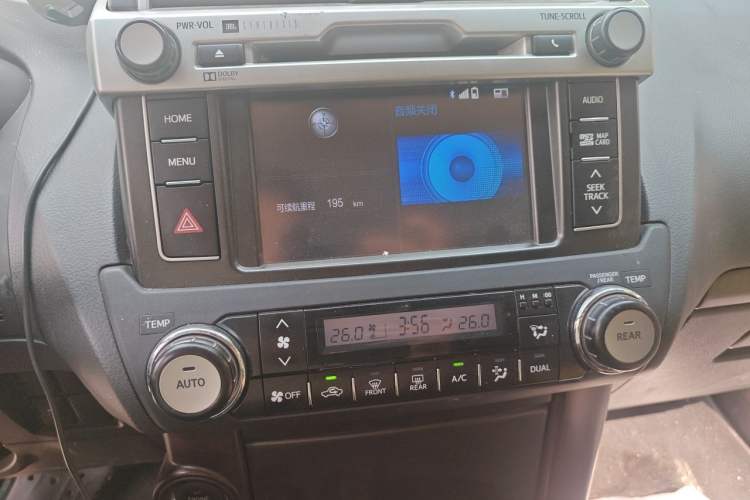 Used Toyota Prado 2016 3.5L Automatic TX-L NAVI Audio And AC Panel