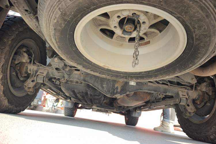 Used Toyota Prado 2016 2.7L Manual Transmission Chassis Rear