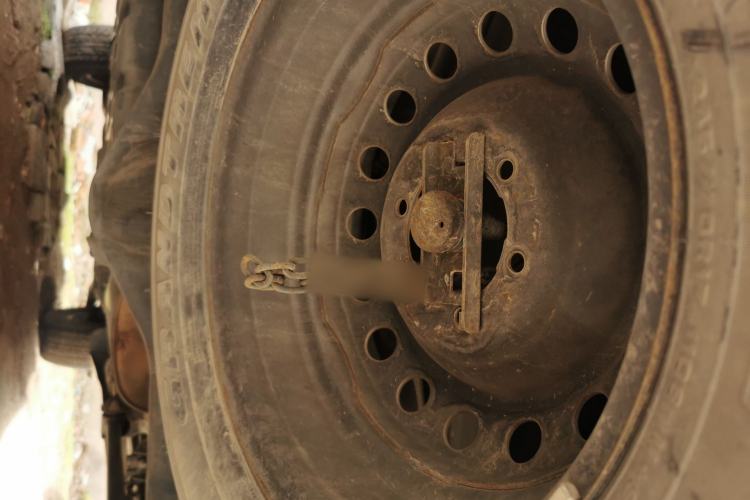 Used Toyota Prado  Chassis Rear