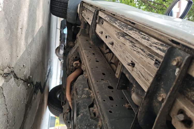 Used Toyota Prado 2016 3.5L Automatic TX-L Chassis Rear Left