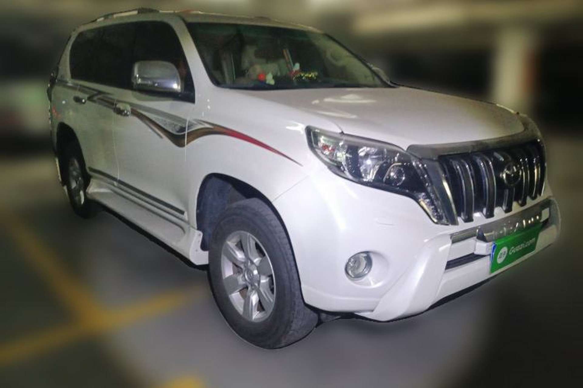 Used Toyota Prado  Front Right 45 Deg