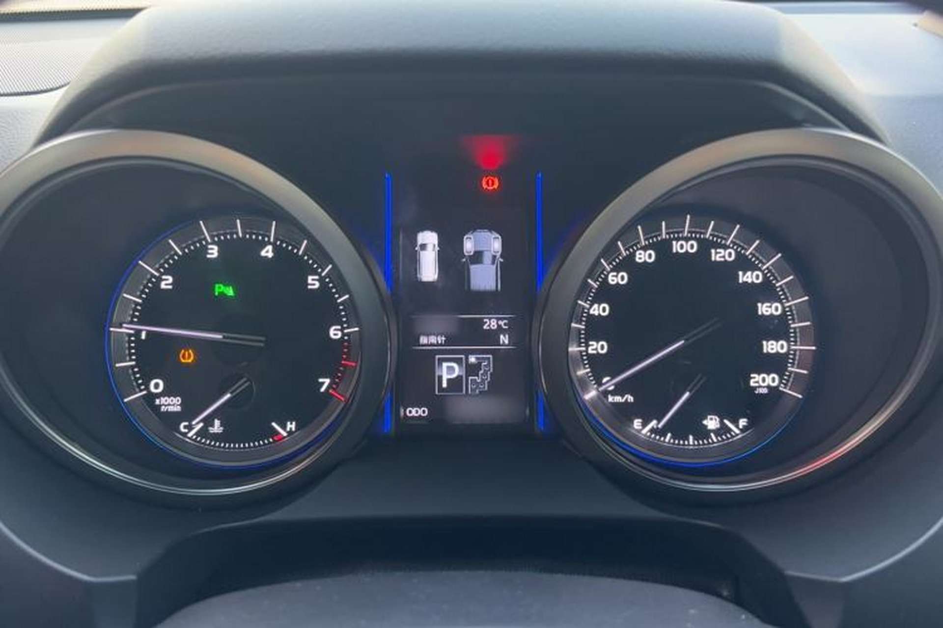 Used Toyota Prado 2016 3.5L Automatic TX-L NAVI Instrument Cluster