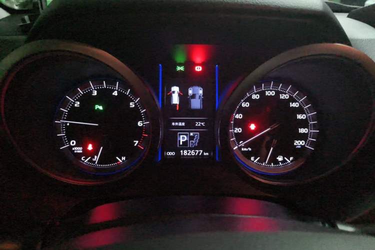 Used Toyota Prado 2016 3.5L Automatic TX-L Instrument Cluster