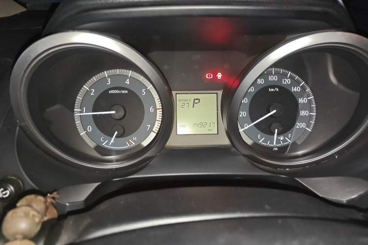 Used Toyota Prado 2016 2.7L Automatic Standard Edition Odometer Close Up