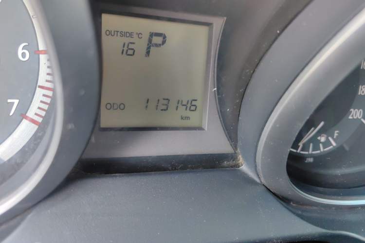 Used Toyota Prado 2016 2.7L Automatic Standard Edition Odometer Close Up