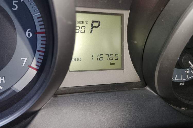 Used Toyota Prado 2016 2.7L Automatic Standard Edition Odometer Close Up