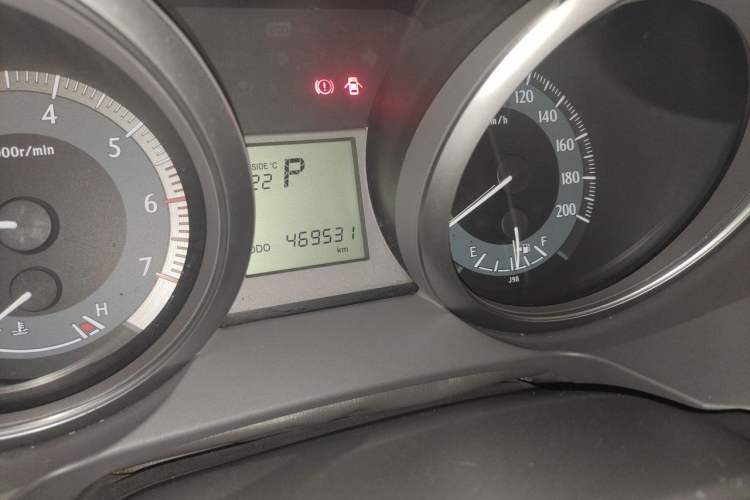 Used Toyota Prado 2016 2.7L Automatic Standard Edition Odometer Close Up