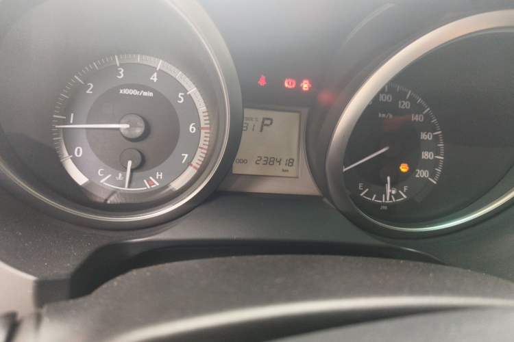 Used Toyota Prado 2016 2.7L Automatic Standard Edition Odometer Close Up