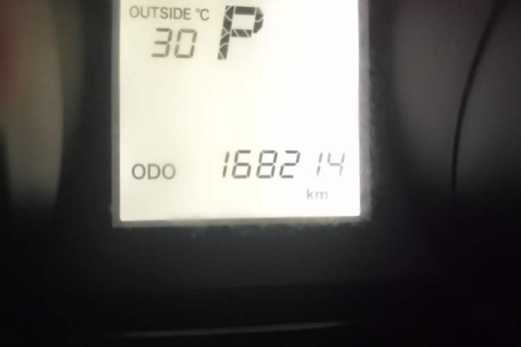 Used Toyota Prado 2016 2.7L Automatic Standard Edition Odometer Close Up