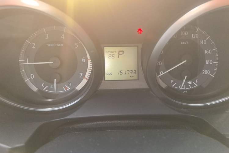 Used Toyota Prado 2016 2.7L Automatic Standard Edition Odometer Close Up