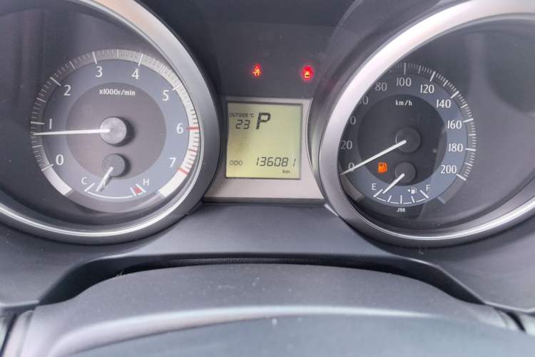 Used Toyota Prado 2016 2.7L Automatic Standard Edition Odometer Close Up