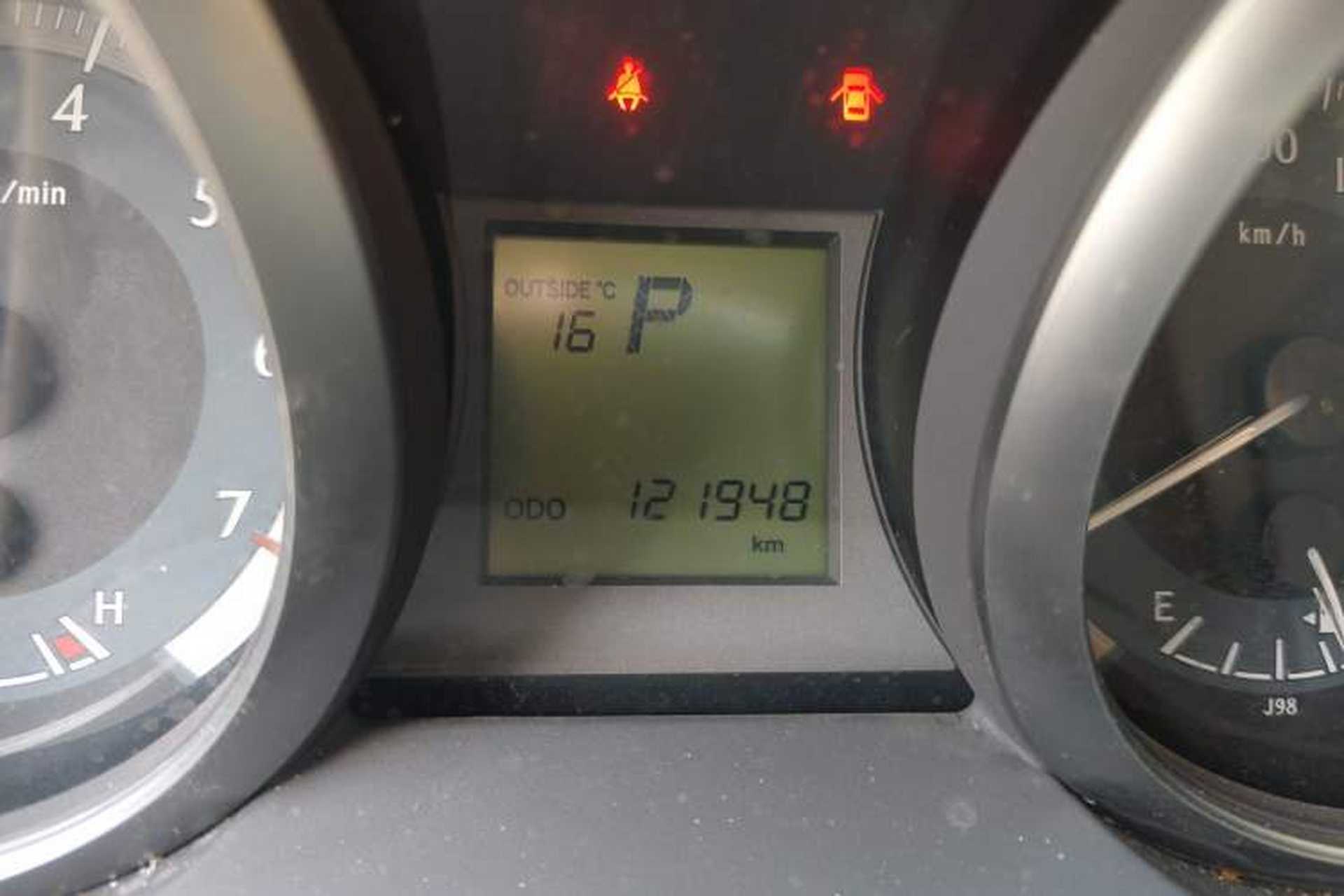 Used Toyota Prado 2016 2.7L Automatic Standard Edition Odometer Close Up