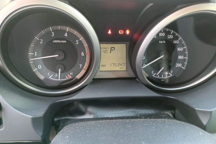 Used Toyota Prado 2016 2.7L Automatic Standard Edition Odometer Close Up