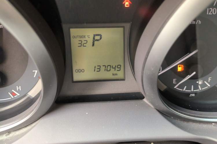 Used Toyota Prado 2016 2.7L Automatic Standard Edition Odometer Close Up