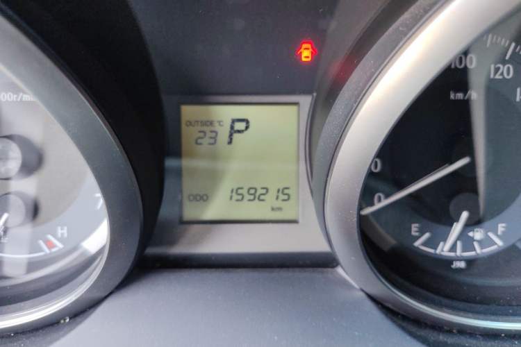 Used Toyota Prado 2016 2.7L Automatic Standard Edition Odometer Close Up