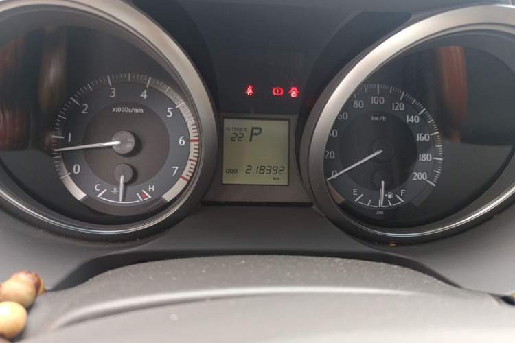 Used Toyota Prado 2016 2.7L Automatic Luxury Edition Odometer Close Up