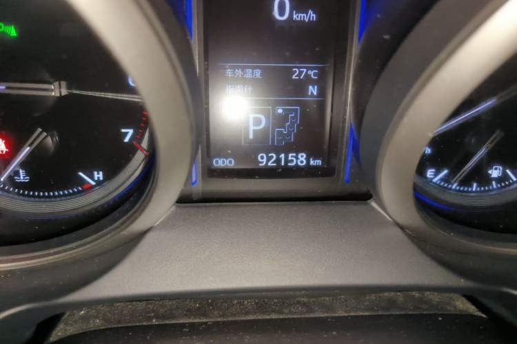 Used Toyota Prado 2016 3.5L Automatic TX-L NAVI Odometer Close Up