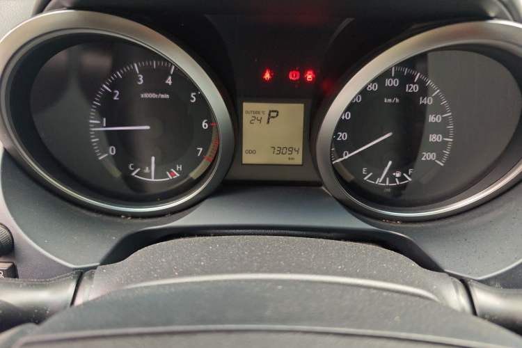 Used Toyota Prado 2016 2.7L Automatic Standard Edition Odometer Close Up