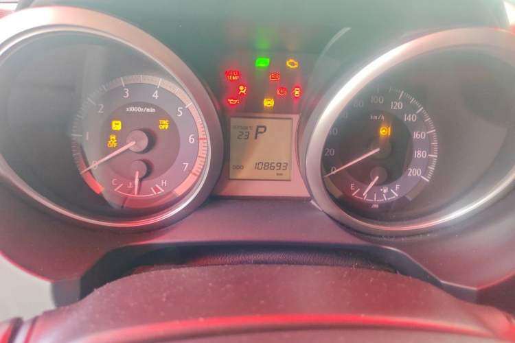 Used Toyota Prado 2016 2.7L Automatic Standard Edition Odometer Close Up