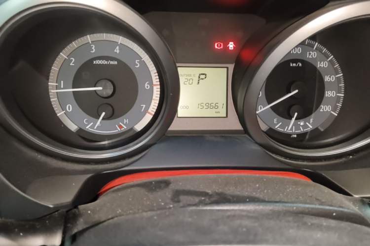 Used Toyota Prado 2016 2.7L Automatic Standard Edition Odometer Close Up