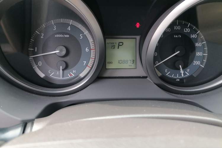 Used Toyota Prado 2016 2.7L Automatic Luxury Edition Odometer Close Up