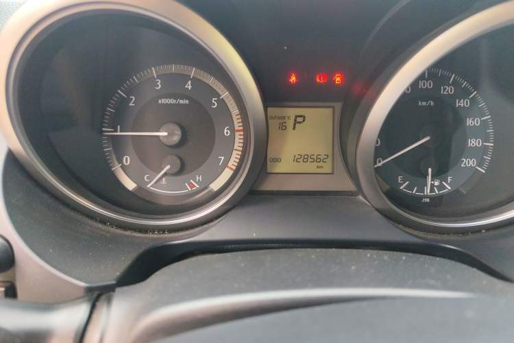 Used Toyota Prado 2016 2.7L Automatic Standard Edition Odometer Close Up