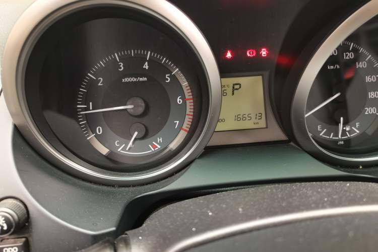 Used Toyota Prado 2016 2.7L Automatic Standard Edition Odometer Close Up