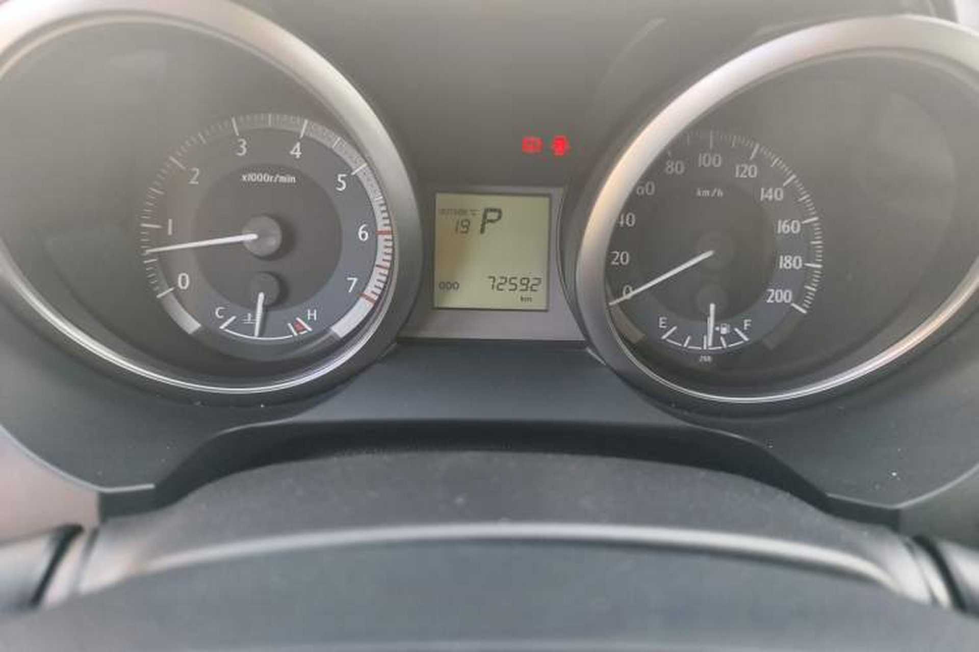 Used Toyota Prado 2016 2.7L Automatic Standard Edition Odometer Close Up