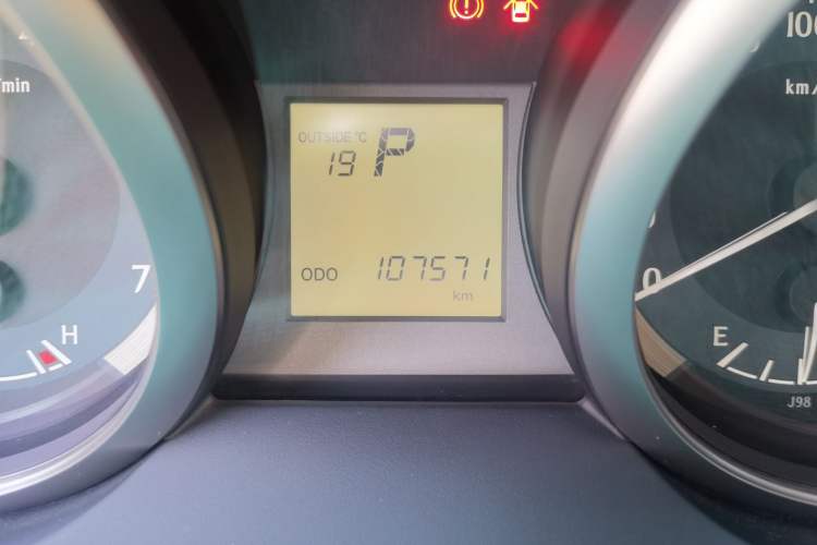Used Toyota Prado 2016 2.7L Automatic Standard Edition Odometer Close Up
