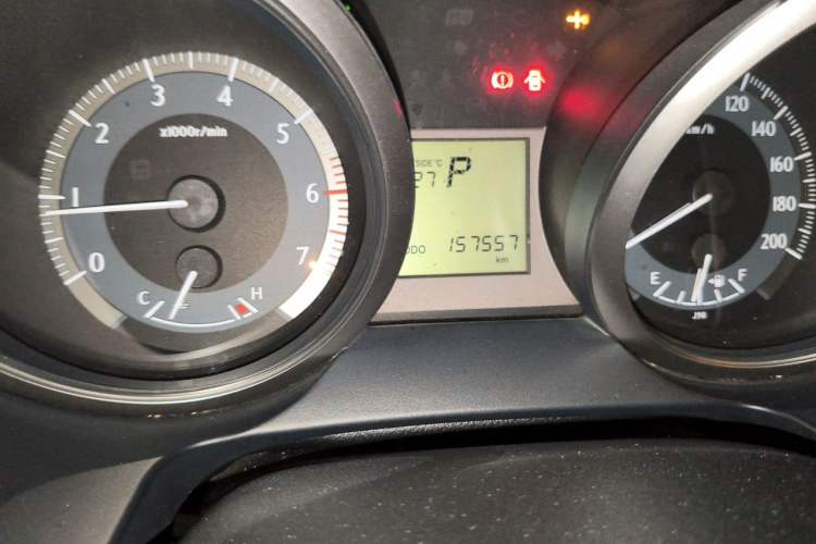 Used Toyota Prado 2016 2.7L Automatic Standard Edition Odometer Close Up