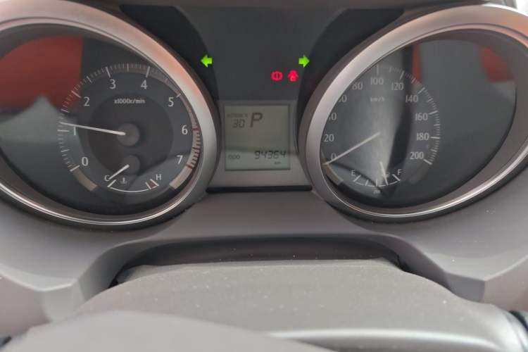 Used Toyota Prado 2016 2.7L Automatic Standard Edition Odometer Close Up