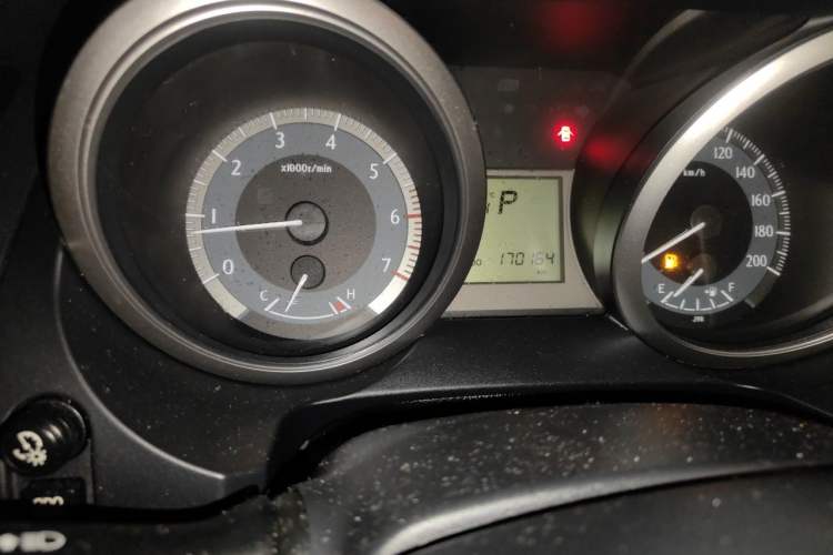 Used Toyota Prado 2016 2.7L Automatic Standard Edition Odometer Close Up