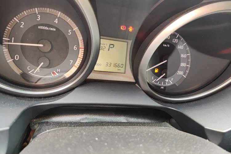 Used Toyota Prado 2016 2.7L Automatic Standard Edition Odometer Close Up