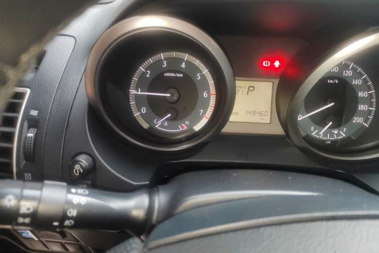 Used Toyota Prado 2016 2.7L Automatic Standard Edition Odometer Close Up