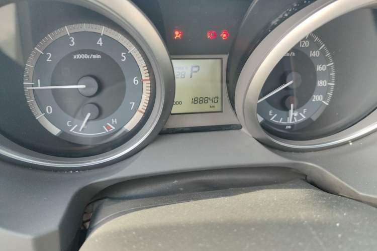 Used Toyota Prado 2016 2.7L Automatic Luxury Edition Odometer Close Up