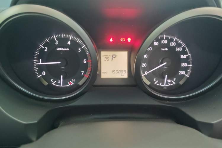 Used Toyota Prado 2016 2.7L Automatic Standard Edition Odometer Close Up