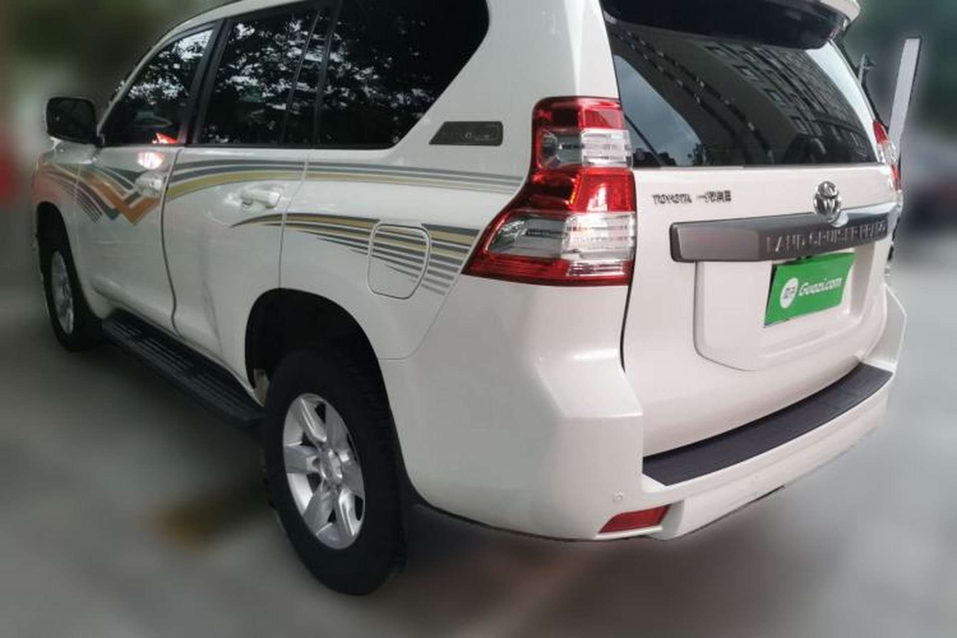 Used Toyota Prado  Rear Left 45 Deg