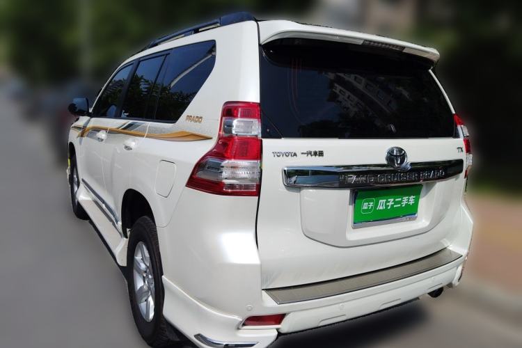 Used Toyota Prado 2016 2.7L Automatic Standard Edition Rear Left 45 Deg