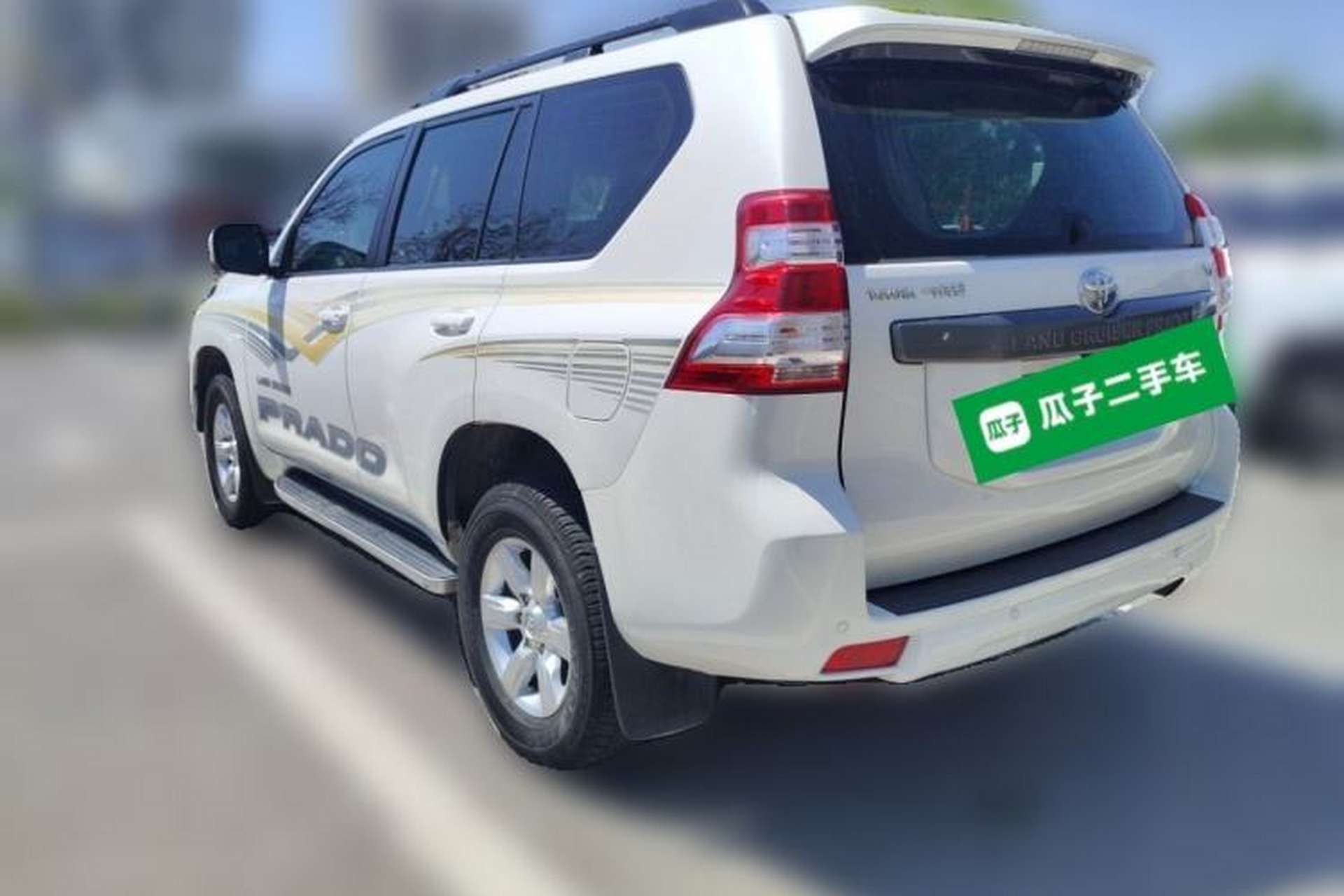 Used Toyota Prado 2016 3.5L Automatic TX-L NAVI Rear Left 45 Deg