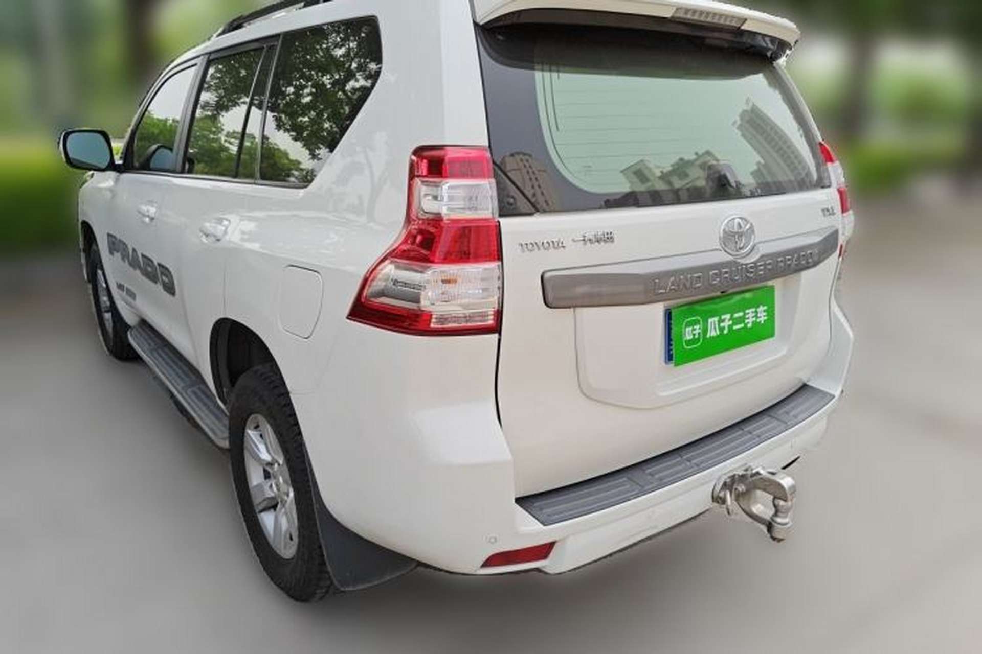 Used Toyota Prado 2016 3.5L Automatic TX-L NAVI Rear Left 45 Deg