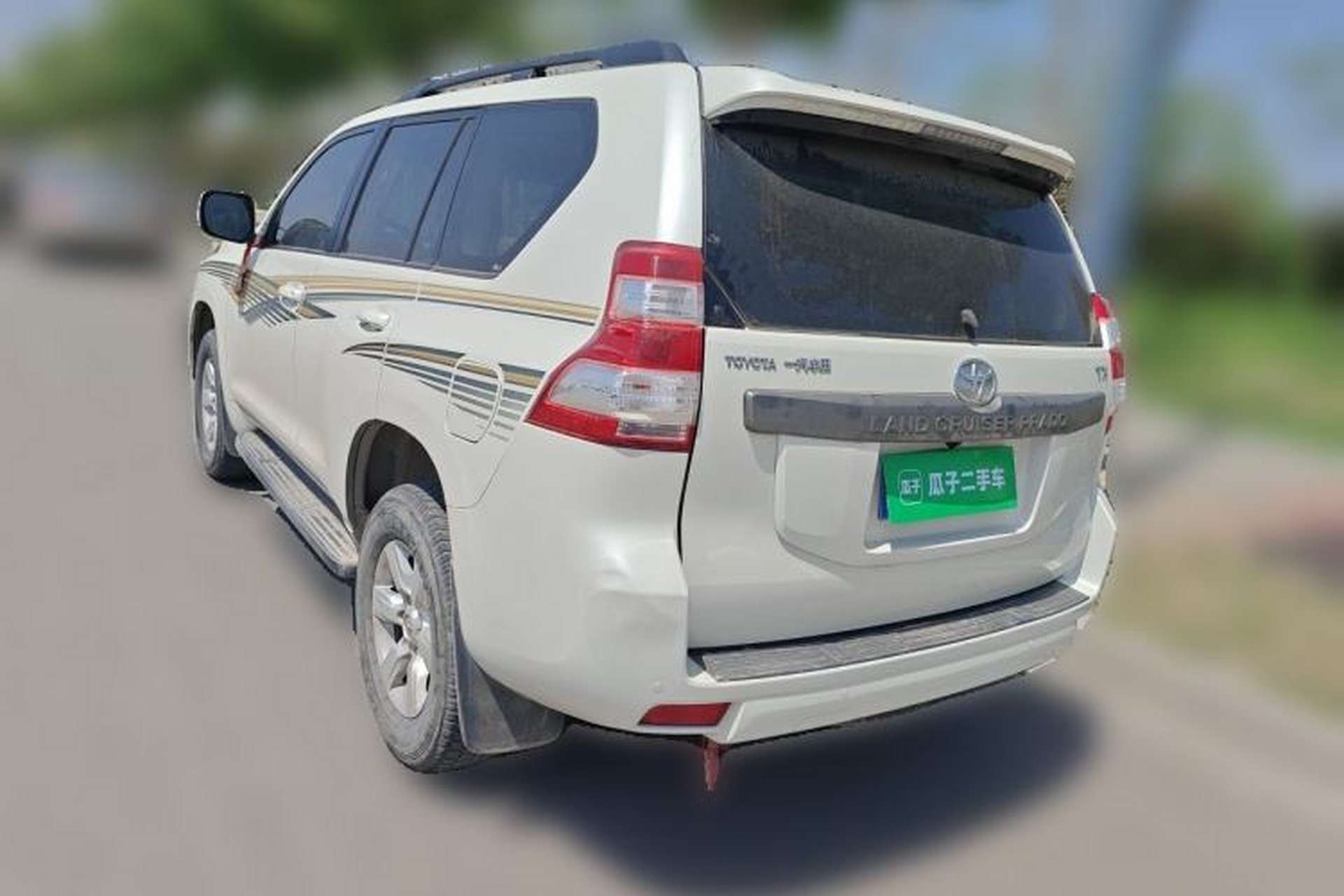 Used Toyota Prado 2016 2.7L Automatic Luxury Edition Rear Left 45 Deg