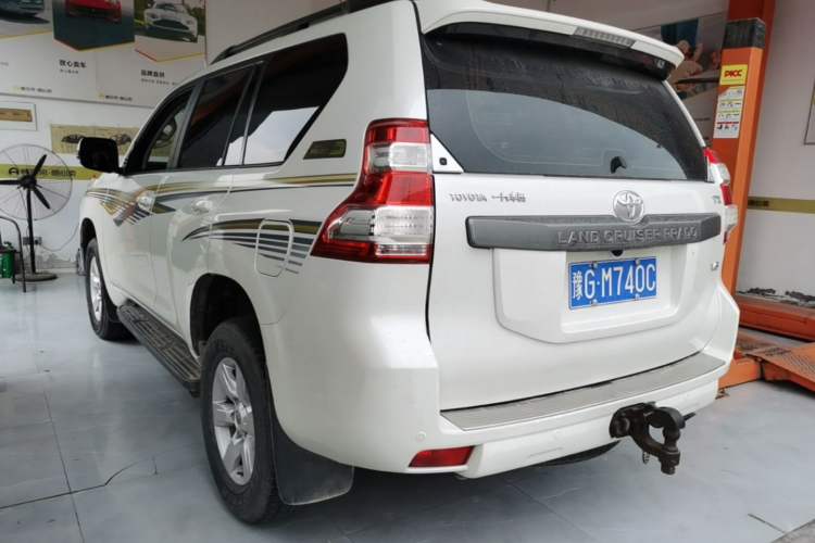 Used Toyota Prado 2016 2.7L Automatic Standard Edition Rear Left 45 Deg