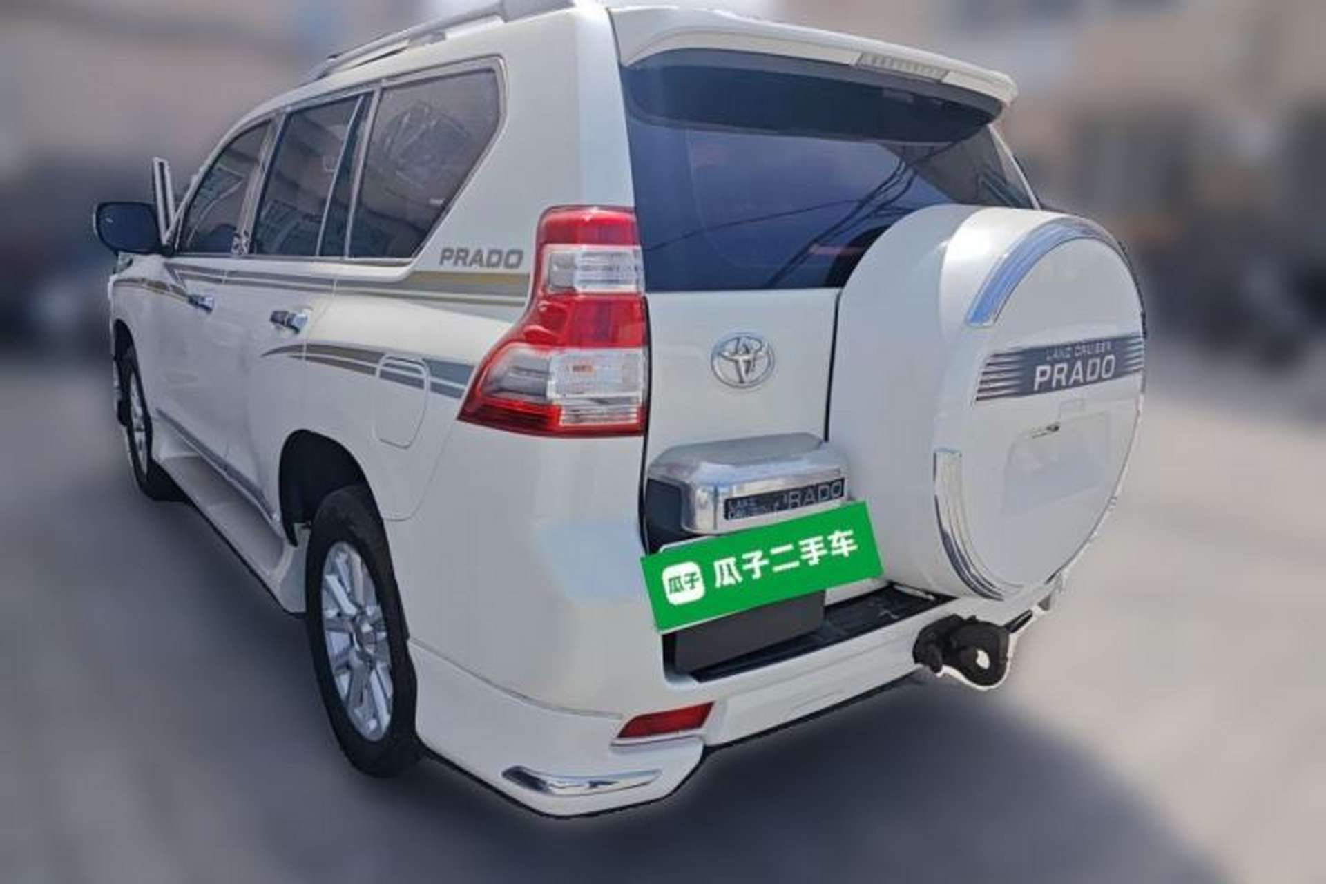 Used Toyota Prado 2016 2700 TX 7-Seater Middle East Version Rear Left 45 Deg
