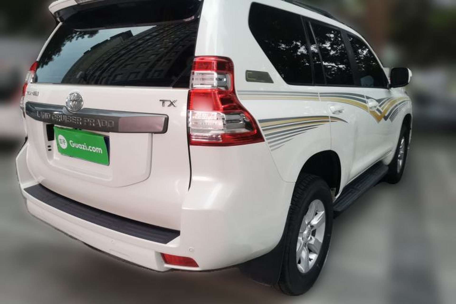 Used Toyota Prado  Rear Right 45 Deg