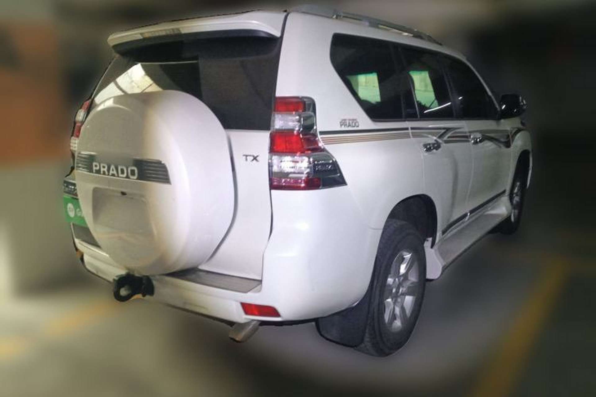 Used Toyota Prado  Rear Right 45 Deg