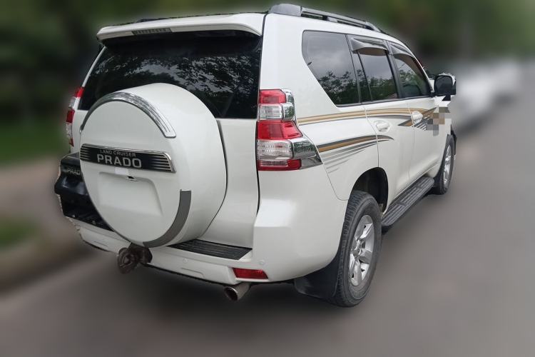 Used Toyota Prado 2016 2.7L Automatic Standard Edition Rear Right 45 Deg