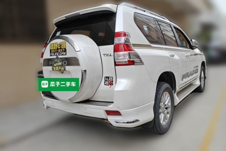 Used Toyota Prado 2016 2700 TX 7-Seater Middle East Version Rear Right 45 Deg